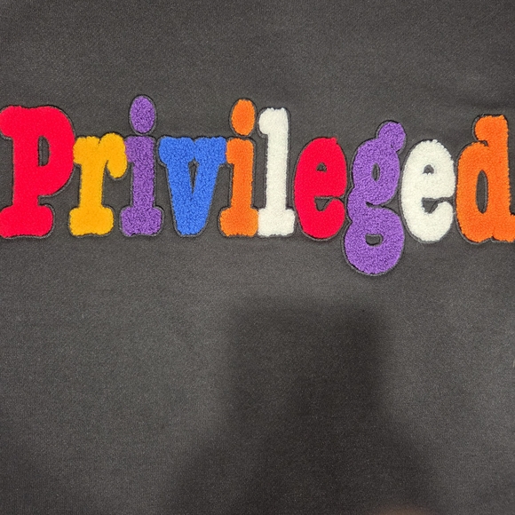 Bleecker And Mercer Privileged Crew Neck Sweatshirt Size Xl - Picture 2 of 6